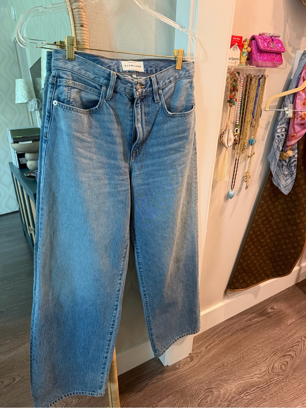 SLVRLAKE Light Blue Denim Jeans